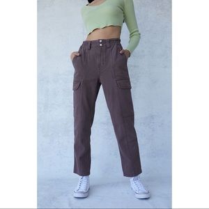 PacSun Brownie Utility Cargo Pants - Brown, size small